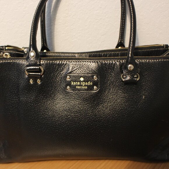 Kate Spade New York Leather Top Handle Bag - Picture 2 of 10